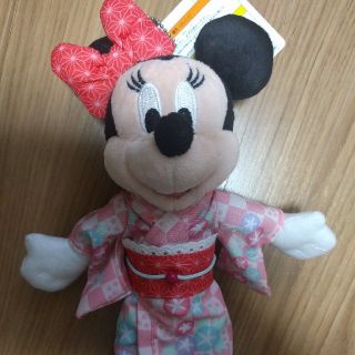 ディズニー(Disney)の値下げ！！【新品未使用】ミニー 浴衣姿(キャラクターグッズ)