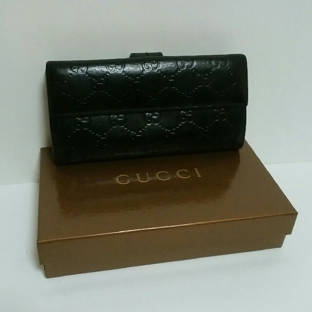 Gucci(グッチ)のJennifer様専用　GUCCI グッチ長財布　GG柄   Wホック レディースのファッション小物(財布)の商品写真