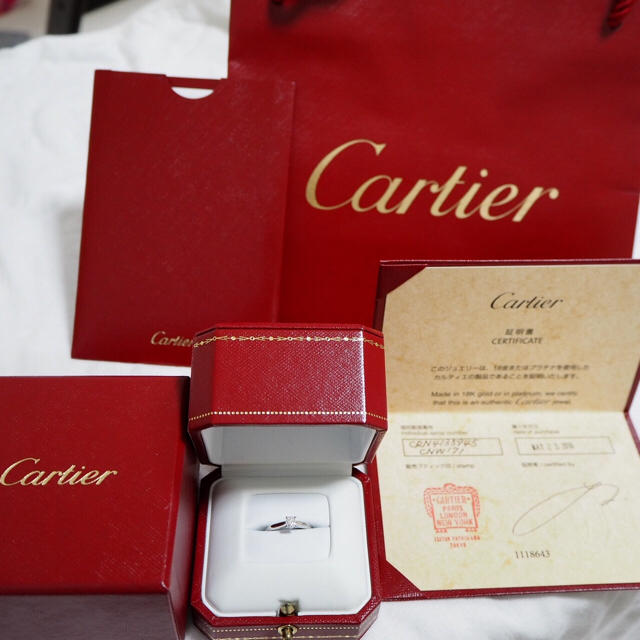 カルティエ Cartier ミニラブ #53 リング ダイヤ 1P K18 PG ピンクゴールド 750 指輪 VLP 90175119