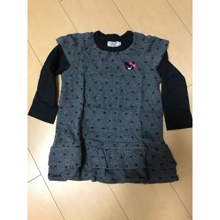 ダブルビー(DOUBLE.B)のにじじ様専用♪ 新品♡DOUBLE.Bミキハウス 長袖 カットソー 重ね着(Tシャツ/カットソー)