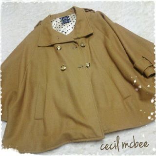 セシルマクビー(CECIL McBEE)の【のえる様】Cecilmcbeeポンチョコート(ポンチョ)