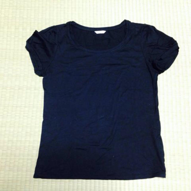 黒Tシャツ レディースのトップス(Tシャツ(半袖/袖なし))の商品写真