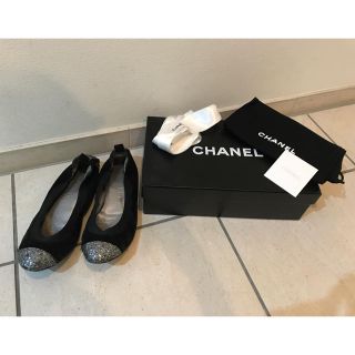 シャネル(CHANEL)のシャネル フラットシューズ 36.5(バレエシューズ)