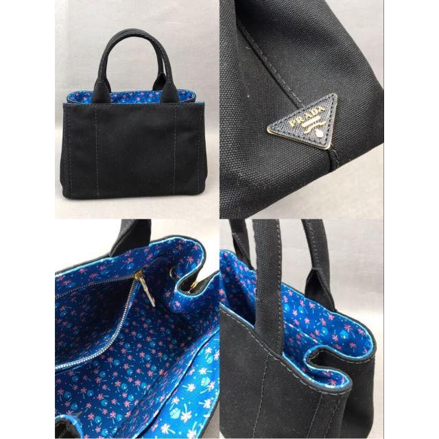 PRADA(プラダ)の新品 PRADA プラダ カナパ キャンバス レッド トートバッグ レディースのバッグ(ハンドバッグ)の商品写真