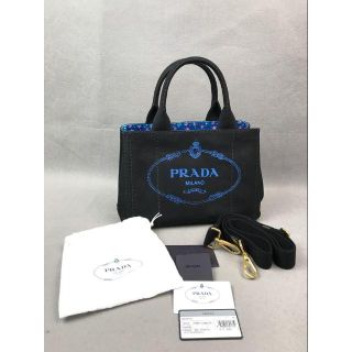 プラダ(PRADA)の新品 PRADA プラダ カナパ キャンバス レッド トートバッグ(ハンドバッグ)