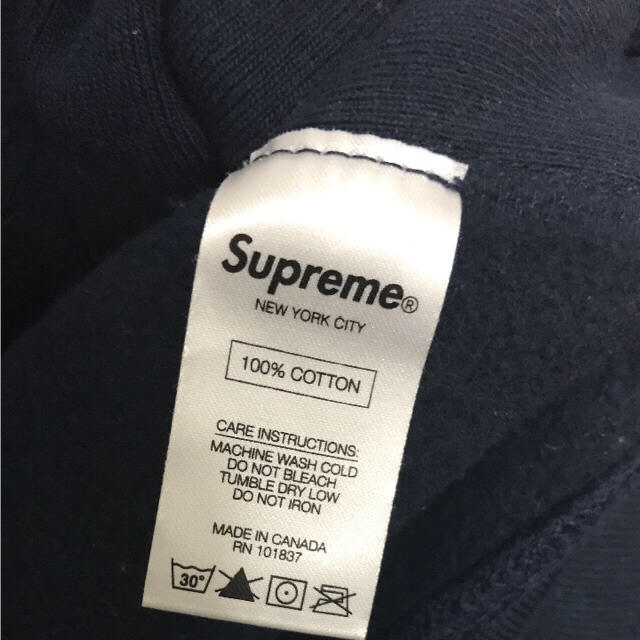 boxlogo  リフレクター映え Supreme  14aw  パーカー