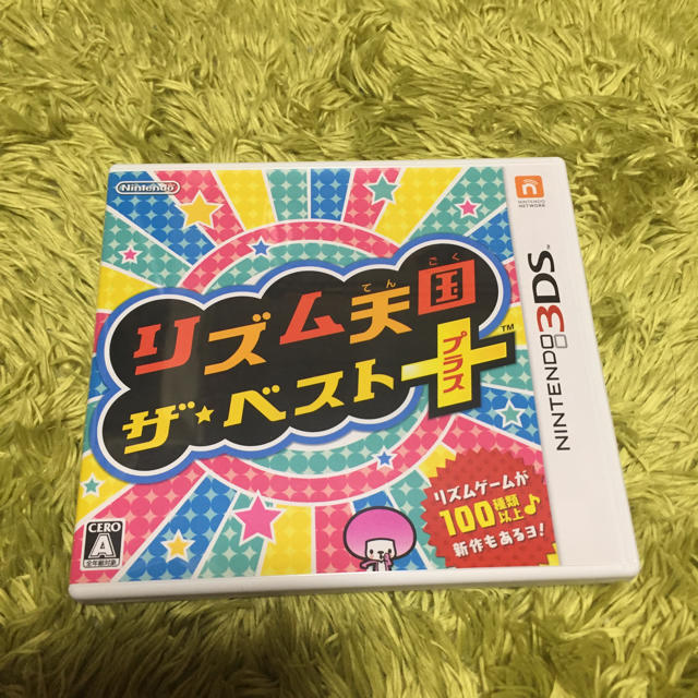 ニンテンドー3DS(ニンテンドー3DS)のリズム天国 ザ・ベスト＋ エンタメ/ホビーのゲームソフト/ゲーム機本体(携帯用ゲームソフト)の商品写真