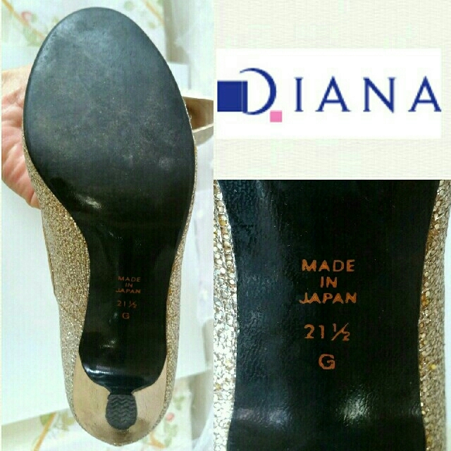 DIANA(ダイアナ)のDIANA ダイアナ 👠パンプス#4 サイズ21 1/2 レディースの靴/シューズ(ハイヒール/パンプス)の商品写真