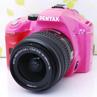 ペンタックス(PENTAX)の❤️めちゃめちゃかわいい激レアピンク★ペンタックス K-x ピンク❤️(デジタル一眼)