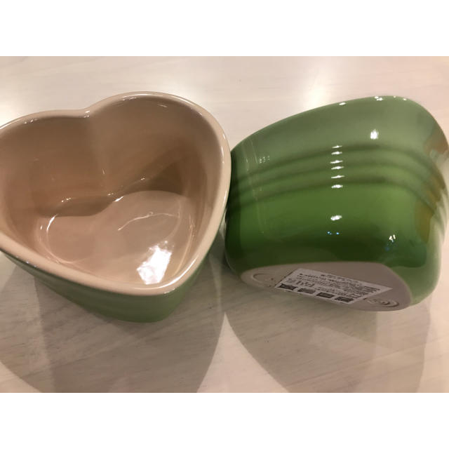 LE CREUSET(ルクルーゼ)の【未使用品】ル・クルーゼラムカン 2個セット 陶器 皿 インテリア/住まい/日用品のキッチン/食器(食器)の商品写真