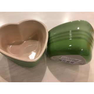 ルクルーゼ(LE CREUSET)の【未使用品】ル・クルーゼラムカン 2個セット 陶器 皿(食器)