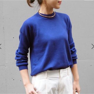 スピックアンドスパン(Spick & Span)のAnna様専用 spick&span COTTON BACKドレーププルオーバー(ニット/セーター)