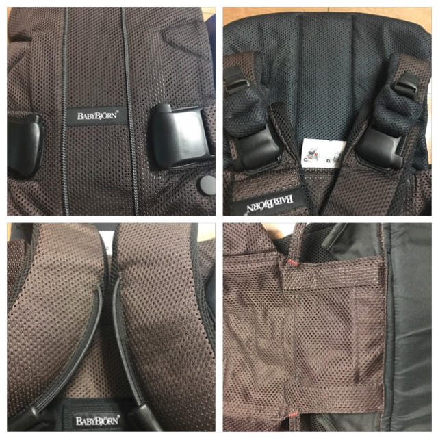 BABYBJORN(ベビービョルン)のベビービョルン ONE＋Air メッシュ ベビーキャリア 抱っこ紐 ブラウン キッズ/ベビー/マタニティの外出/移動用品(抱っこひも/おんぶひも)の商品写真