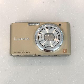 パナソニック(Panasonic)のPanasonic LUMIX DMC-FX77 デジタルカメラ ゴールド(コンパクトデジタルカメラ)