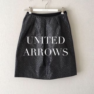 ユナイテッドアローズ(UNITED ARROWS)のUNITED ARROWS大人レオパード柄 スカート(ひざ丈スカート)