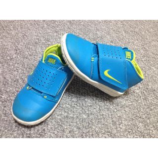 ナイキ(NIKE)のNIKE★ブルー×グリーン ベビー靴(その他)