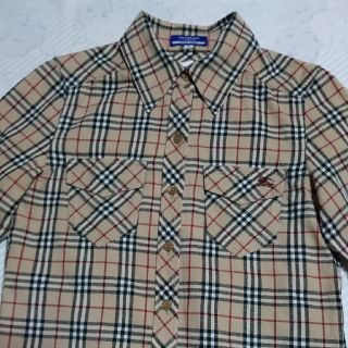 バーバリーブルーレーベル(BURBERRY BLUE LABEL)のかほ様専用BURBERRYブルーレーベル☆チェックシャツ(シャツ/ブラウス(長袖/七分))