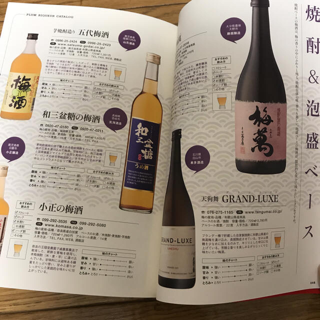 梅酒の本 基礎知識 食品/飲料/酒の食品/飲料/酒 その他(その他)の商品写真