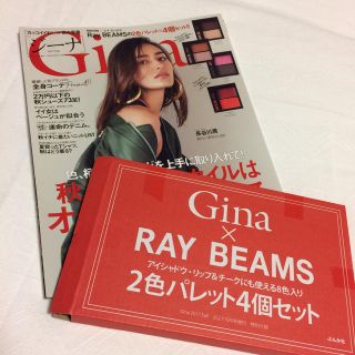 レイビームス(Ray BEAMS)のGina2017Fall（ふろくRAY BEAMSパレット）(ファッション)