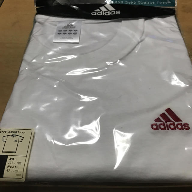 adidas(アディダス)のアディダスワンポイントT メンズのトップス(Tシャツ/カットソー(半袖/袖なし))の商品写真