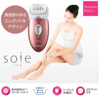 パナソニック(Panasonic)のPanasonicの脱毛器soie(ソイエ)ES-ED97 ピンク(脱毛/除毛剤)