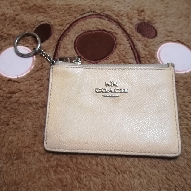 COACH(コーチ)のコーチ　キーホルダー付パスケース レディースのファッション小物(パスケース/IDカードホルダー)の商品写真