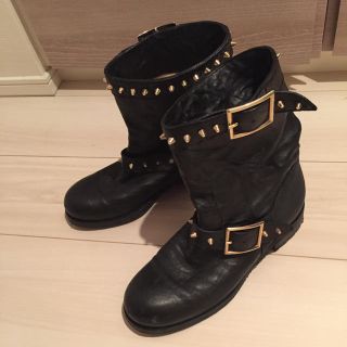 ジミーチュウ(JIMMY CHOO)のaiaiai様専用    jimmy choo バイカー ブーツ(ブーツ)