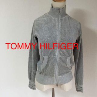 トミーヒルフィガー(TOMMY HILFIGER)のベロアブルゾンパーカー(パーカー)