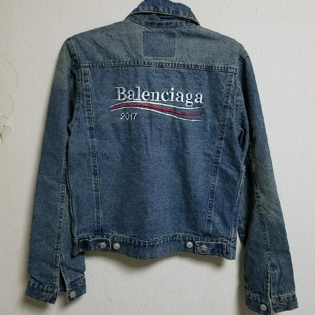 Balenciaga(バレンシアガ)のBALENCIAGA　バレンシアガ　デニムジャケット メンズのジャケット/アウター(Gジャン/デニムジャケット)の商品写真