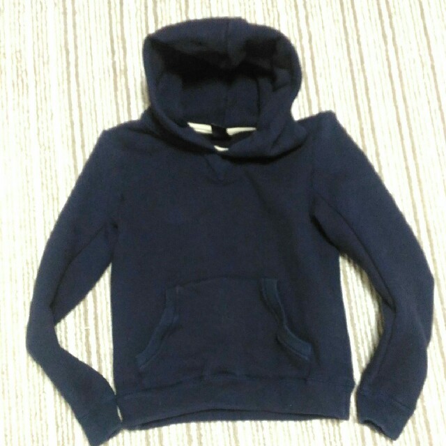 DOUBLE STANDARD CLOTHING(ダブルスタンダードクロージング)のDOUBLE STANDARD CLOTHING  ネイビー　パーカー レディースのトップス(パーカー)の商品写真