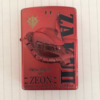 ジッポー(ZIPPO)の【再再値下げ】zippo シャァザクモチーフ(タバコグッズ)