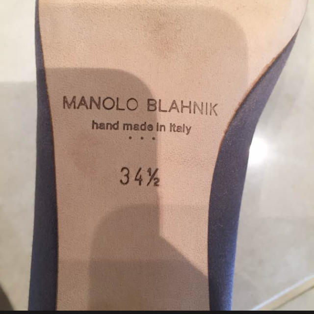 MANOLO BLAHNIK(マノロブラニク)の新品未使用♡希少 マノロブラニク フラットシューズ レディースの靴/シューズ(ハイヒール/パンプス)の商品写真