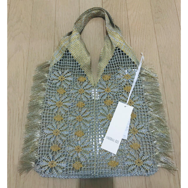 OSHIMA REI(オオシマレイ)のOSHIMA REI トーションレースバッグ オオシマレイ KIN  レディースのバッグ(ハンドバッグ)の商品写真