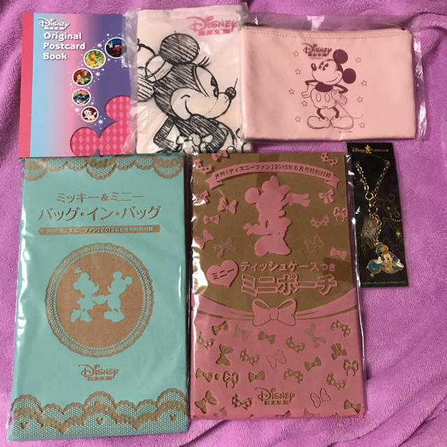 Disney ディズニーファン付録セットの通販 By あすか ディズニーならラクマ