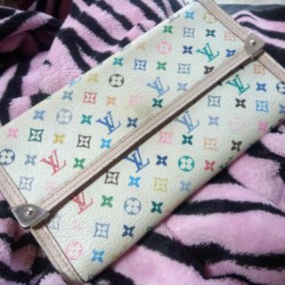 ルイヴィトン(LOUIS VUITTON)の激安！マルチカラー財布(財布)