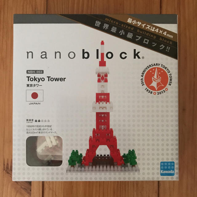 新品☆未開封☆ナノブロック☆東京タワー キッズ/ベビー/マタニティのおもちゃ(積み木/ブロック)の商品写真