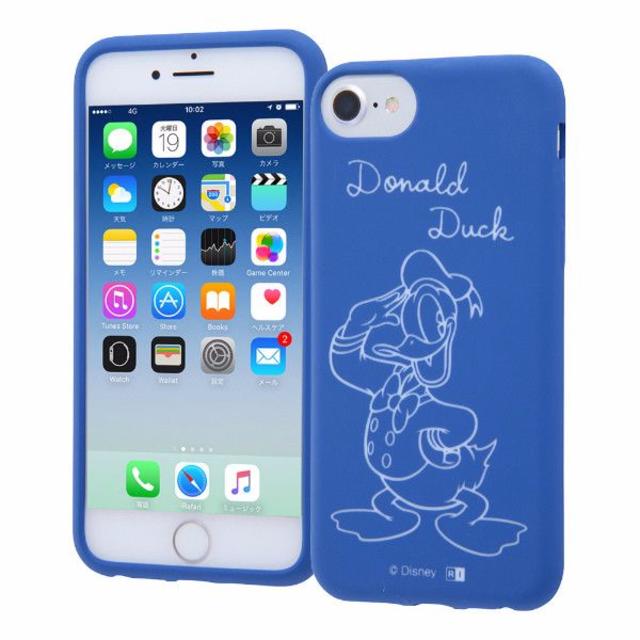 Disney(ディズニー)のiPhone 8/7/6s/6 ディズニー/シリコンケース/ドナルド スマホ/家電/カメラのスマホアクセサリー(iPhoneケース)の商品写真