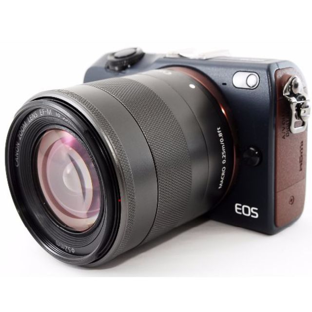 Canon(キヤノン)の✨スマホ転送♪カメラ女子に大人気✨Canon EOS M2 レンズキット✨ スマホ/家電/カメラのカメラ(ミラーレス一眼)の商品写真
