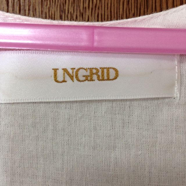 Ungrid(アングリッド)のUNGRID コットンワンピース レディースのワンピース(ミニワンピース)の商品写真