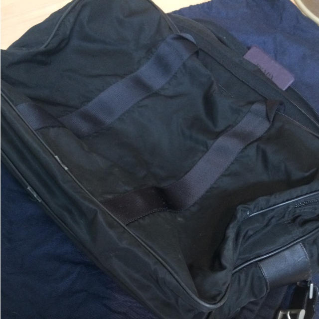 PRADA(プラダ)の正規品 プラダ ボストン バッグ 2way 保存袋付き レディースのバッグ(ボストンバッグ)の商品写真