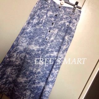 フリーズマート(FREE'S MART)の美品♡タイダイ柄ロンスカ(ロングスカート)