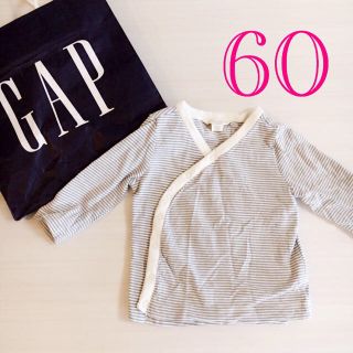 ベビーギャップ(babyGAP)の専用　gapbaby 肌着 カバーオール 新生児 オーガニックコットン 60(肌着/下着)