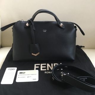 フェンディ(FENDI)の新品同様 FENDI フェンディ バイザウェイ  ブラック バッグ 正規品(ショルダーバッグ)