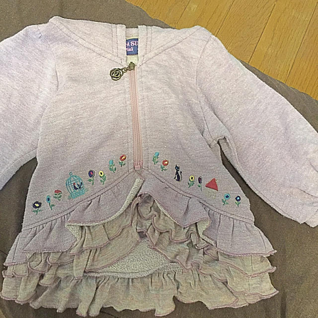 ANNA SUI mini(アナスイミニ)のアナスイミニ パーカー 80 キッズ/ベビー/マタニティのベビー服(~85cm)(シャツ/カットソー)の商品写真