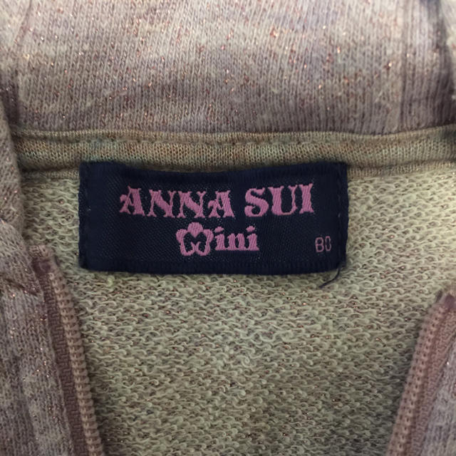 ANNA SUI mini(アナスイミニ)のアナスイミニ パーカー 80 キッズ/ベビー/マタニティのベビー服(~85cm)(シャツ/カットソー)の商品写真