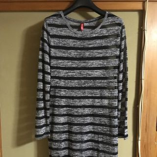 エイチアンドエム(H&M)の@美品@H&Mボーダーカットソー(カットソー(長袖/七分))