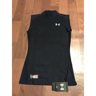 アンダーアーマー(UNDER ARMOUR)の非売品 アンダーアーマー プロ野球選手支給品 ネイビー XL ノースリーブ(ウェア)