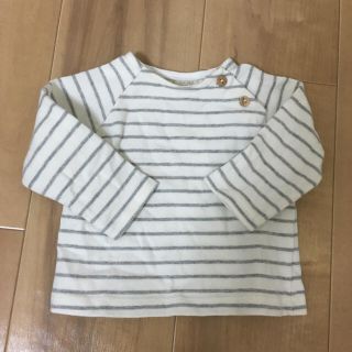 ザラキッズ(ZARA KIDS)のzara mini☆ボーダートップス☆68㎝(シャツ/カットソー)