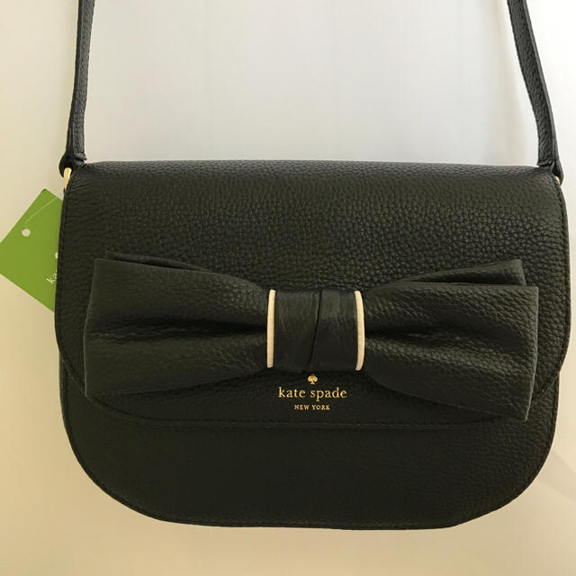 kate spade new york(ケイトスペードニューヨーク)の大値下げ！可愛い大きいリボン ショルダー ブラック レディースのバッグ(ショルダーバッグ)の商品写真