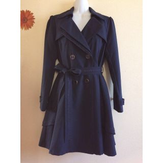 アクシーズファム(axes femme)のaxes♡  トレンチコート ネイビー 美品☆(トレンチコート)